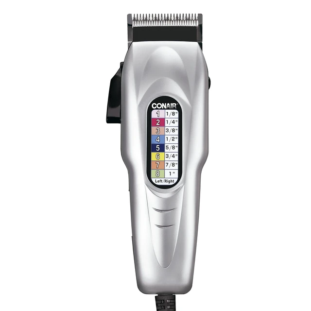 Alt view image 2 of 7 - MAN Hair Clippers for Men, 20-Piece Number Cut Home Hair Cutting Kit