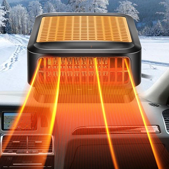 Main image of Car Heater for Vehicle,12V 200W Portable Car Heater that Plugs into Cigarette Lighter,Defroster for Car Windshield,2 in 1 Heating & Cooling Fans,Defrost Defogger,Car Plug in Heaters for Car
