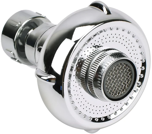 Main image of 360° Swivel Kitchen Faucet Aerator,Anti-Splash Dual-function Kitchen Faucet Sprayer Attachment,Large-diameter Shower Head Sink Aerator,Water Saving,Engineering Plastic PA66-3 Inch
