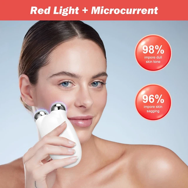 Alt view image 4 of 6 - Facial Massage Device Kit, Slimming Face Device Lift The Face and Tighten The Skin, Anti-Wrinkle Facial Devices