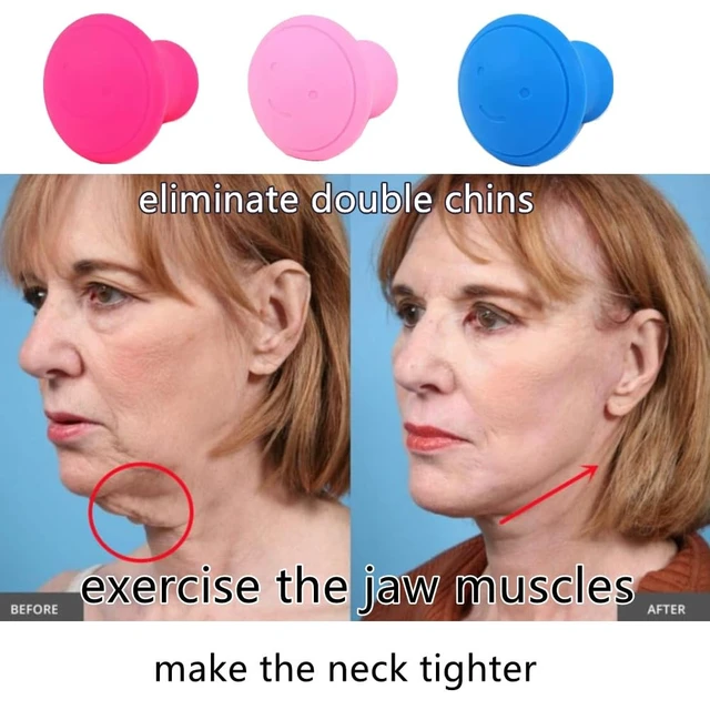 Alt view image 3 of 6 - 3pcs Face Neck Toning Exerciser for Women, Face Lift Skin Firming V Shape Double Chin Exerciser Instrument, Eliminate Nasolabial Folds, Tighten Facial Skin, Portable Anti Wrinkle Mouth Exercise Tool