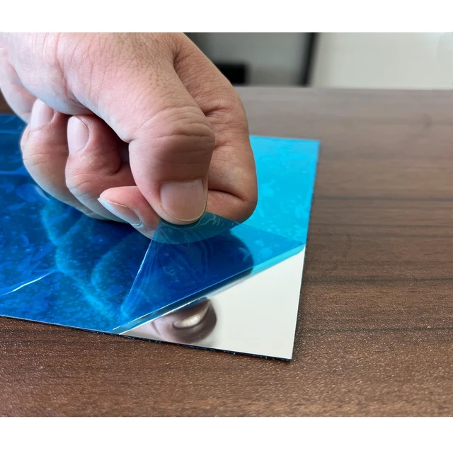 Alt view image 6 of 7 - 430 Stainless Steel Metal Plates,Suitable for Installation Plate Walls, Suitable for Metal Plates in processes, Kitchens, and Offices (2, 0.5mm Thick-6inch x 12inch)