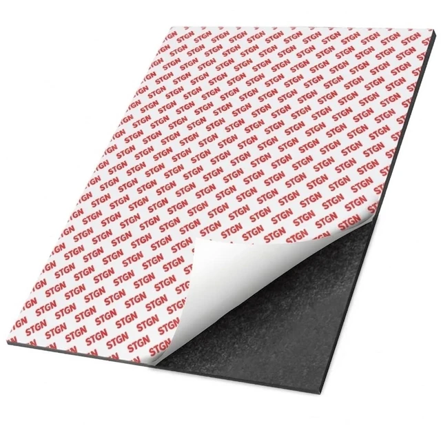 Main image of High Energy 80 Mil Magnetic Sheet With Adhesive Backing, 8.5x11 Inches Anisotropic Flexible Rubber Magnets (1 Piece)