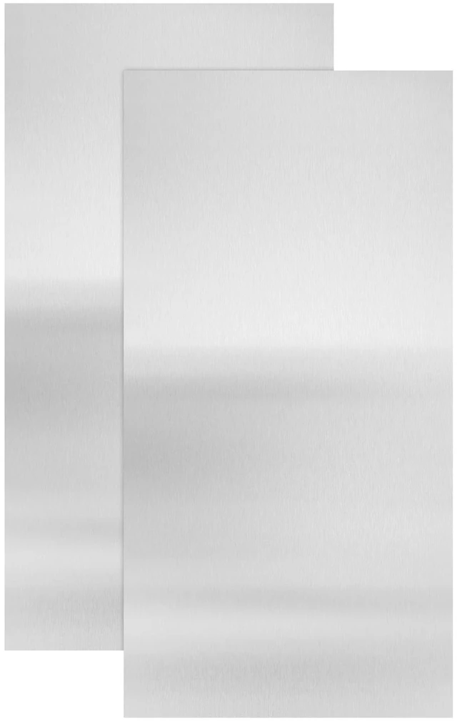 Main image of 2Pcs 430 Stainless Steel Sheet Metal 6" x 12" x 1/32" Inch Metal Plates for Magnetic Mount Board Wall 20GA(0.80MM) 430 Stainless Steel Shim Stock Plates Metal Sheets for Crafting, Kitchen, Office