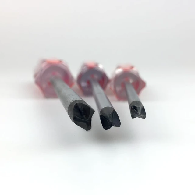 Alt view image 4 of 5 - 5-Piece Tri-Wing Y Screwdriver Set with Magnetic Tips | Y000 (1.5 mm) Y00 (2.0 mm) Y0 (3.0 mm) Y1 (4.0 mm) Y2 (5.0 mm) Multifunctional,Multifunctional, Magnetic Drive, 5 Piece Set