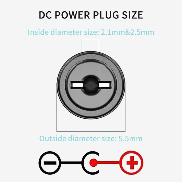 Alt view image 5 of 6 - 24V 1A 24W Power Adapter 100V-240V AC to DC 24 Volt Power Supply Adapter Universal Switching 1000mA 800mA 600mA 300mA 200mA 100mA for 24V LED Light Strip, DVR NVR Surveillance System, CCTV Camera
