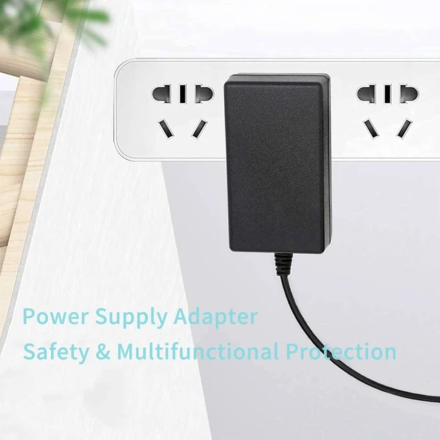 Alt view image 6 of 6 - 24V 1A 24W Power Adapter 100V-240V AC to DC 24 Volt Power Supply Adapter Universal Switching 1000mA 800mA 600mA 300mA 200mA 100mA for 24V LED Light Strip, DVR NVR Surveillance System, CCTV Camera
