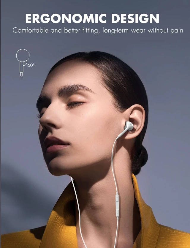 Alt view image 4 of 7 - Wired Earbuds, Ultra Clear Calls & no Noise Earbuds Wired for iPhone 14/13/12/11/XR/XS/X/8/7/SE/Pro/Pro Max/Support All iOS System2 Pack