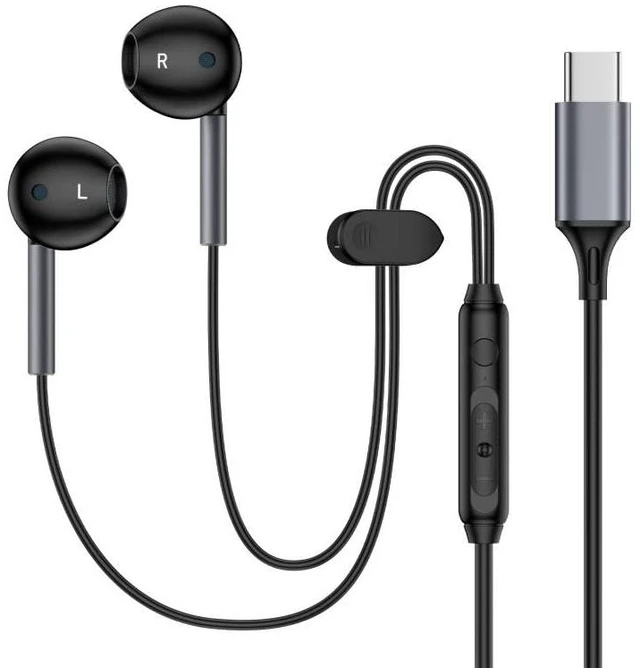 Main image of Type C Earbuds Wired Headphones for iPhone 16e 17/16 Pro Max/16 Pro/16 Plus/16/15,USB C Earphones Noise Canceling Earbuds with Mic & Remote for Samsung Galaxy S25 Ultra S24 FE S23 A17 A16 A36,Pixel 10