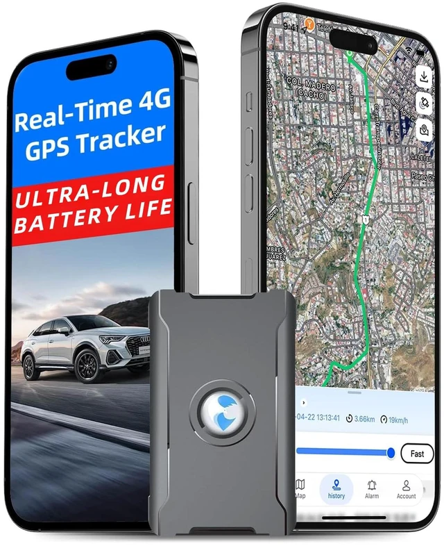 Main image of GPS Tracker for Vehicles, 6000mAh Real-Time 4G LTE, Subscription Required | Non Detectable Car Tracking Device, Strong Magnetic Hidden GPS Tracker for Car/RV/Trucks/Motorcycles/vehicles/trailer