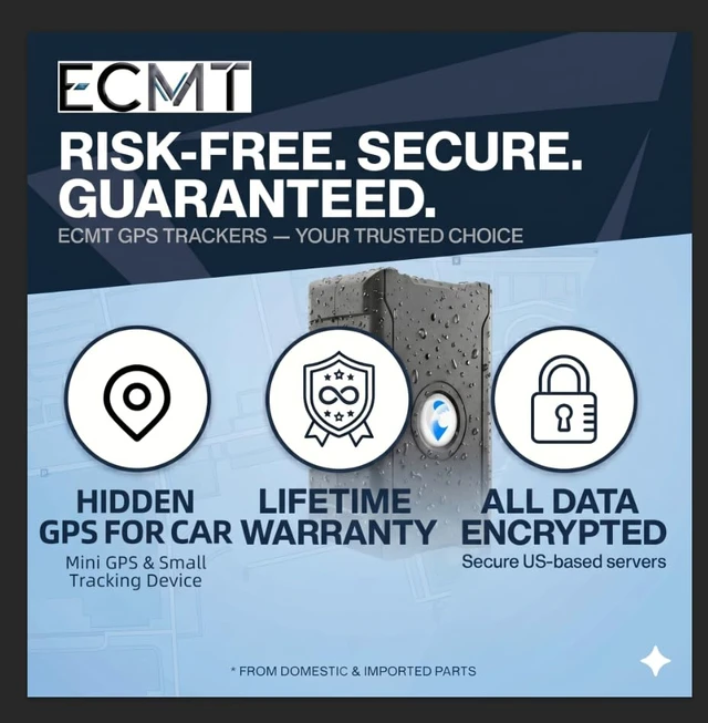 Alt view image 6 of 7 - GPS Tracker for Vehicles, Real-Time Tracking, Geofence, Movement Alerts | Hidden magnetic mount, 10-second updates, 180-day trip history, waterproof design, subscription required