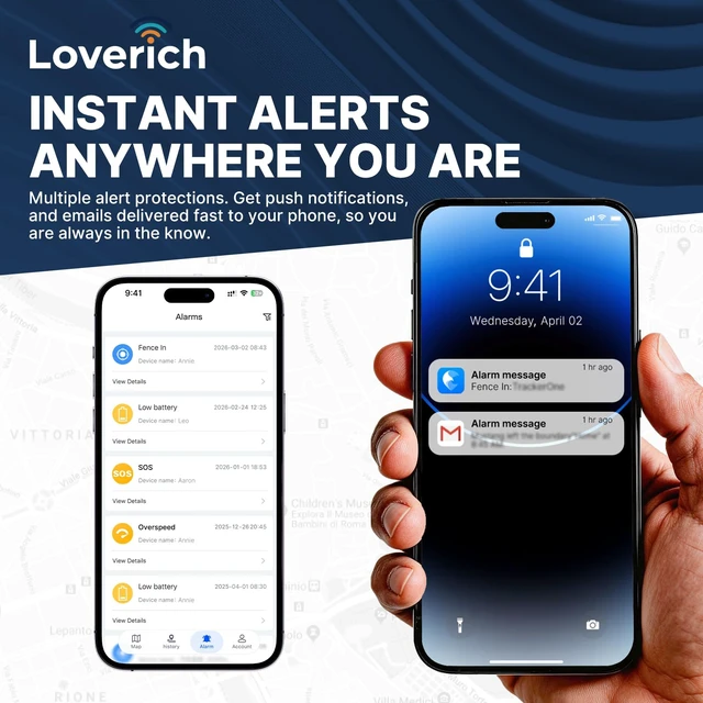 Alt view image 5 of 7 - GPS Tracker for Vehicles, Magnetic Waterproof 4G Car Tracker Hidden, Long Battery, Tracking Devices for Cars, Trucks, Trailers, Motorcycle, RV, Geo-Fence, Global Tracking. Subscription Required