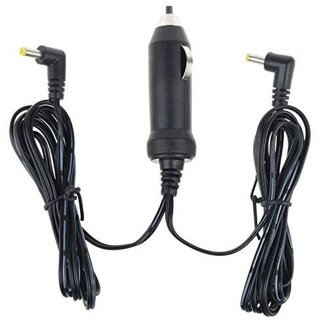 Main image of K-Mains Car Auto DC Cigarette Power Supply Power Cord Power Cable Charger for Phillips/Sylvania/Insignia Dual Screen Portable DVD Player Series