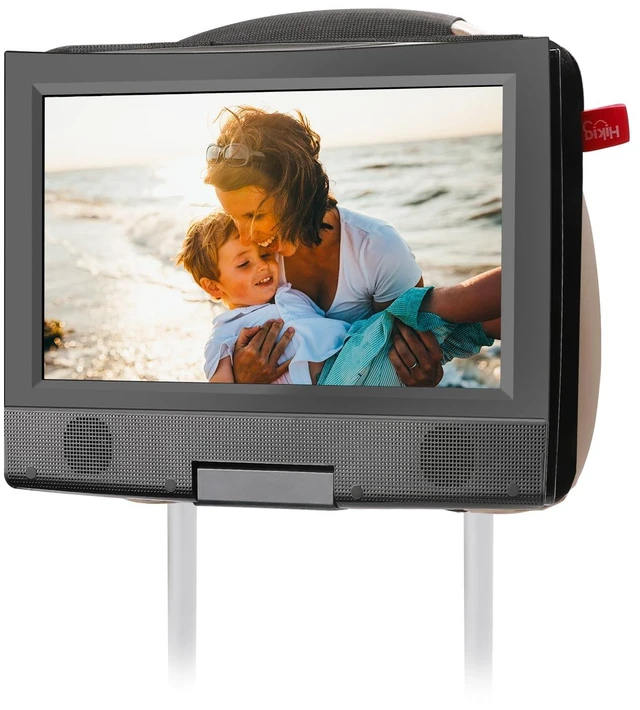 Main image of DVD Player Headrest Mount Holder Portable DVD Player Mount Car Back seat Headrest Holder for Swivel & Flip Portable DVD Player 7 inch to 12 inch - Black