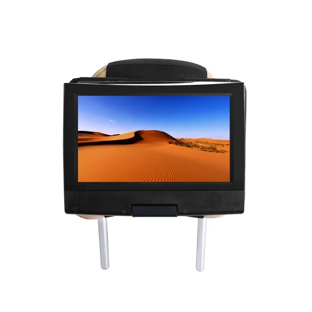 Alt view image 7 of 7 - DVD Player Headrest Mount Holder Portable DVD Player Mount Car Back seat Headrest Holder for Swivel & Flip Portable DVD Player 7 inch to 12 inch - Black