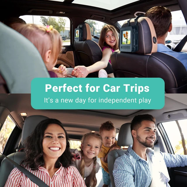 Alt view image 3 of 7 - DVD Player Headrest Mount Holder | Car Back seat Headrest Holder for Swivel & Flip Portable DVD Player, Suitable for POFOTO 7.5 inch Player