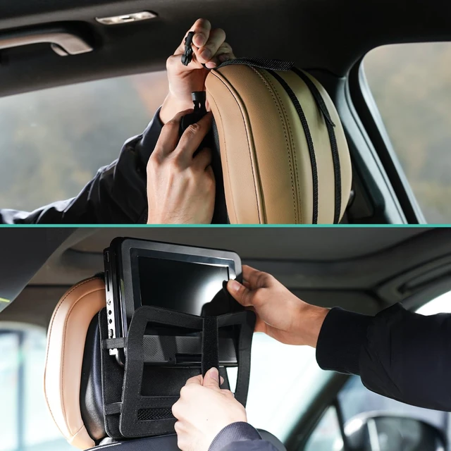 Alt view image 4 of 7 - DVD Player Headrest Mount Holder | Car Back seat Headrest Holder for Swivel & Flip Portable DVD Player, Suitable for POFOTO 7.5 inch Player