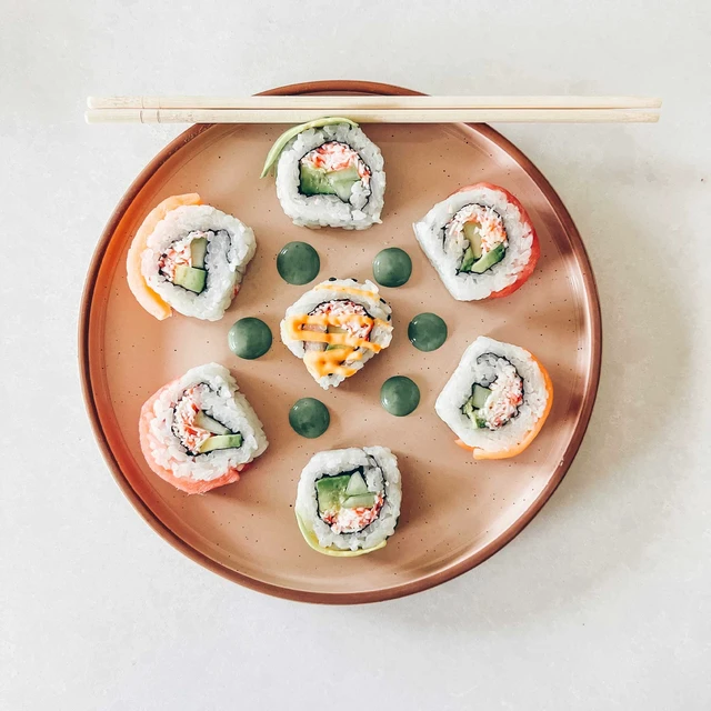Alt view image 7 of 7 - Ceramic Flat Plates Set of 6-8 in - The Dessert, Salad, Appetizer, Small Lunch, etc Plate. Microwave, Oven, and Dishwasher Safe, Scratch Resistant. Kitchen Porcelain Dish - Neutrals