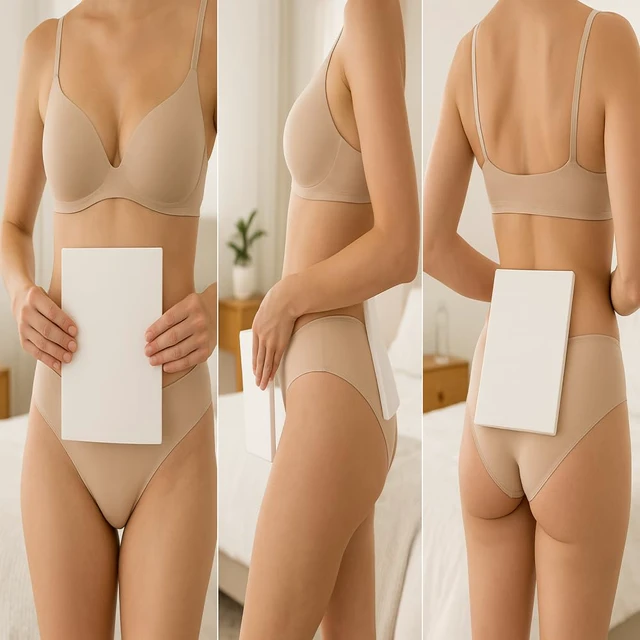 Alt view image 6 of 7 - Pillow After Surgery for Sitting Brazilian Butt Lift Recovery Kit with Lipo Foam, Abdominal Board, Lumbar Molder & Female Urinal Post BBL Sitting Cushion for Chair & Car