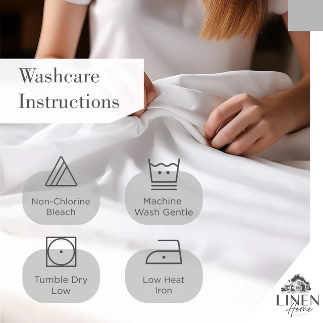 Alt view image 6 of 7 - 100% Cotton Printed Percale Sheet Set King Size, Grey Botanical
4 Piece Deep Pocket Floral Bedding, Crisp Cool & Breathable, Fade-Resistant Design, Hotel Luxury, Long-Staple Combed Cotton