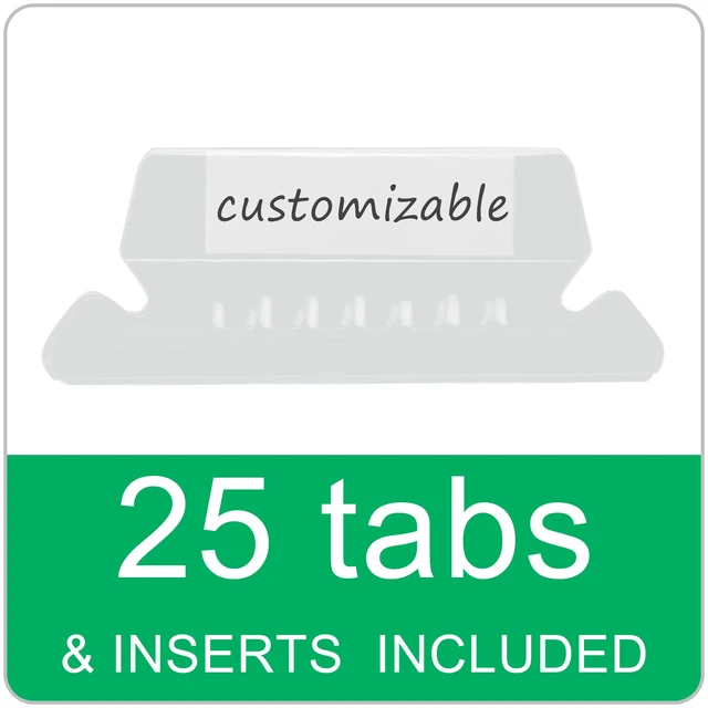 Alt view image 6 of 7 - 25 Pack Hanging File Folders Letter Size,Pink Reliable Hanging Folders for Filing Cabinet,Reinforced Rods for Smooth Gliding,Includes 1/5 Adjustable Tabs & Inserts,Ideal for Home & Office