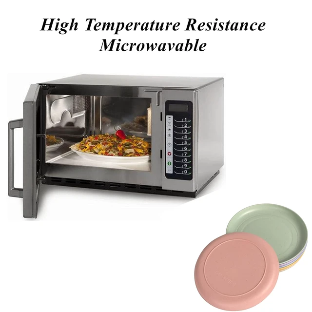 Alt view image 5 of 7 - Wheat Straw Plates 6 Pack 5.9 Inch Small Appetizer Plate Set
Unbreakable Lightweight Reusable Dishwasher & Microwave Safe Daily Use Dinner Dishes for Kitchen Outdoor Camping