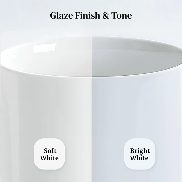 Alt view image 7 of 7 - 4 oz Ceramic Ramekins Set of 6, Oven Safe Souffle Dishes for Air Fryer Baking, Mini Round Baking Cups for Creme Brulee, Dipping Sauces, Desserts and Prep Bowls, White