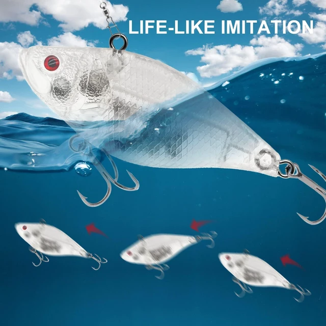 Alt view image 6 of 7 - Blanks Lures Kit Unpainted Swimbait Crankbaits DIY Design
10/20pcs Unpainted Fishing Lures Kit,Hard Baits Swimbait Crankbaits for DIY Painting Bass Salmon Trout Saltwater Freshwater
