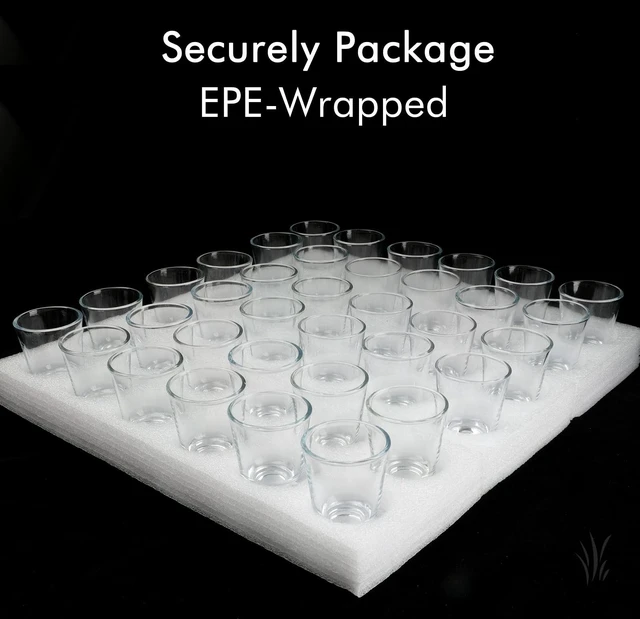 Alt view image 6 of 6 - Shot Glasses 36 Pack, 2oz Clear Heavy Base Stackable, Bar Essential
Clear Shot Glass Bulk Ideal for Whiskey, Tequila, Vodka, Liqueur, Home Bars, Parties, Wedding, Gift-giving.