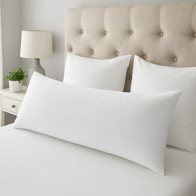Alt view image 2 of 5 - 14x36 Inch Premium Throw Pillow Insert Soft Microfiber Rectangle Pillow Supportive Decorative Pillow Stuffer for Sofa Bed and Couch