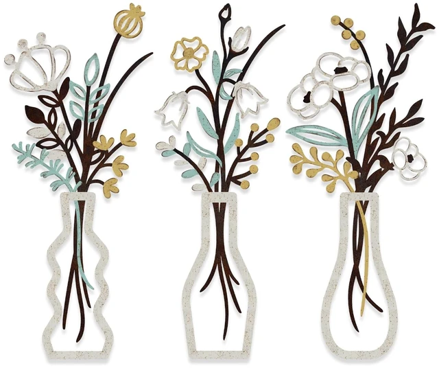 Main image of 3 Pieces Metal Flowers Wall Art | Rustic Farmhouse Wall Decor, Beige
With Mounting Kit, Natural Themed, Indoor & Outdoor Minimalist, For Bathroom, Living Room, Kitchen | House-Warming Gifts
Brand: Aik