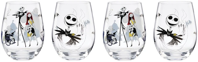 Main image of The Nightmare Before Christmas Assorted Tumblers, Set Of 4