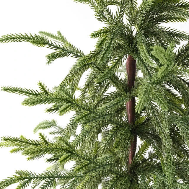 Alt view image 3 of 7 - Decorations, 2 Pack 3FT Artificial Norfolk Pine Tree
Outdoor Christmas Tree, Xmas Decor for Home Indoor Outdoor Entryway Party Living Room Office Porch