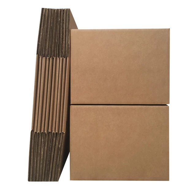 Alt view image 5 of 6 - Basics Cardboard Moving Boxes, Large 20" x 20" x 15", Brown, 12-Pack
For Packing and Shipping
