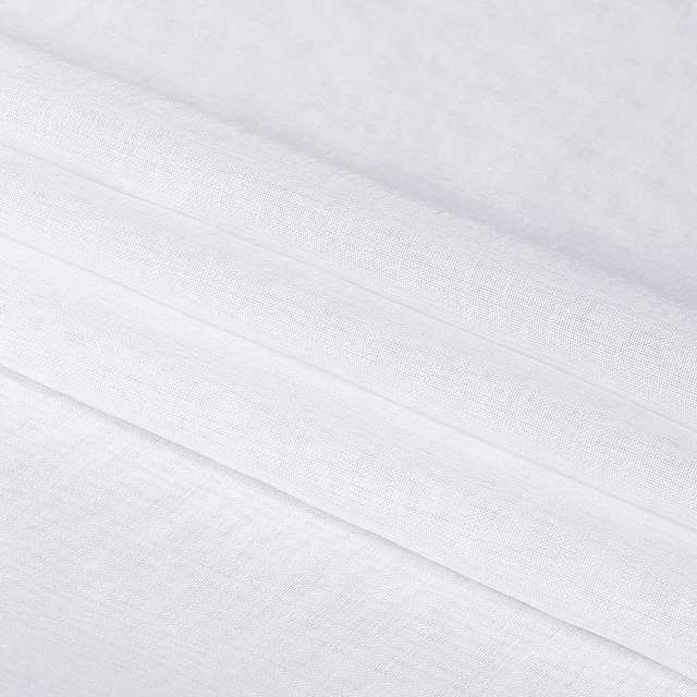 Alt view image 5 of 7 - White Sheer Curtains 63 Inch Long for Living Room Rod Pocket 2 Panels
Light Filtering Voile Drapes for Bedroom/Living Room Airy Lightweight Elegant Window Treatments, 52" W x 63" L