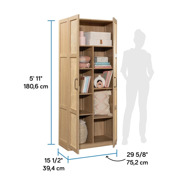 Alt view image 5 of 7 - Storage Cabinet, Harmony Ash Finish