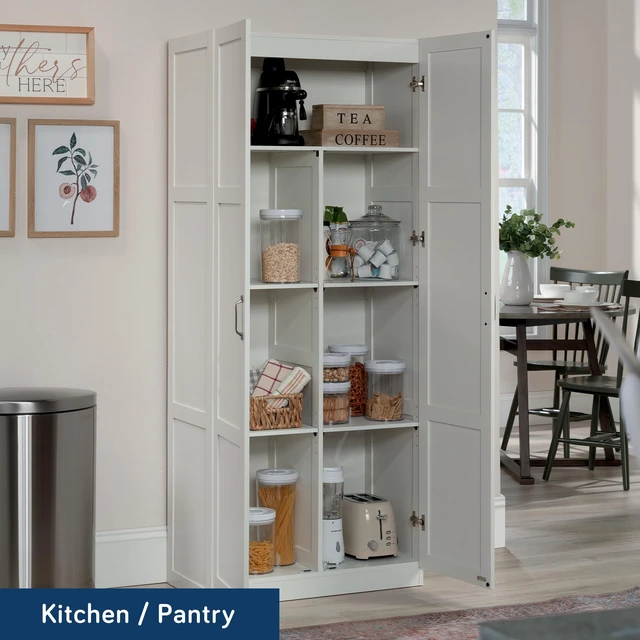 Alt view image 3 of 7 - Select Storage Cabinet/ Pantry cabinets, White finish