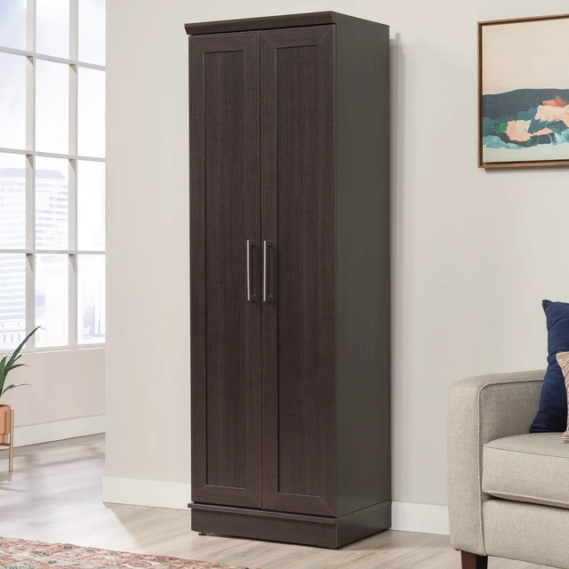 Alt view image 7 of 7 - HomePlus Storage Cabinet/ Pantry cabinets, Dakota Oak finish