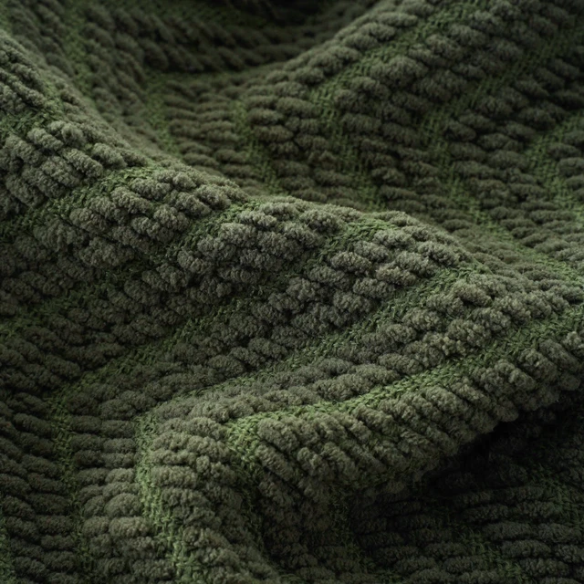 Alt view image 6 of 7 - Olive Green Throw Blankets for Couch, 60"x80"
Knitted Dark Green Throw Blanket for Bed, Super Soft Warm Large Throws for Home Decor