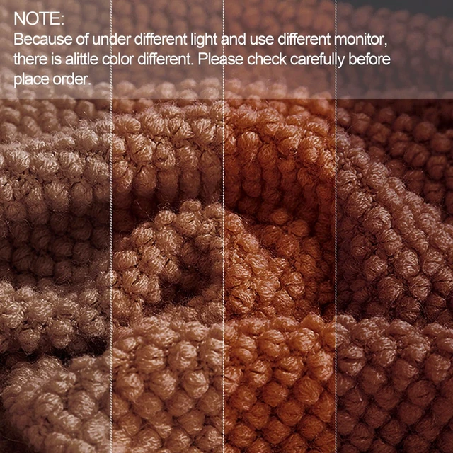 Alt view image 4 of 7 - Knitted Throw Blanket with Tassels Bubble Textured Lightweight Throws for Couch Cover Home Decor (Caramel, 60x90)