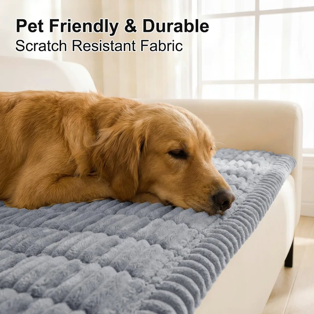 Alt view image 3 of 7 - Couch Cover for Dogs, Non Slip Washable Sofa Protector for Pets