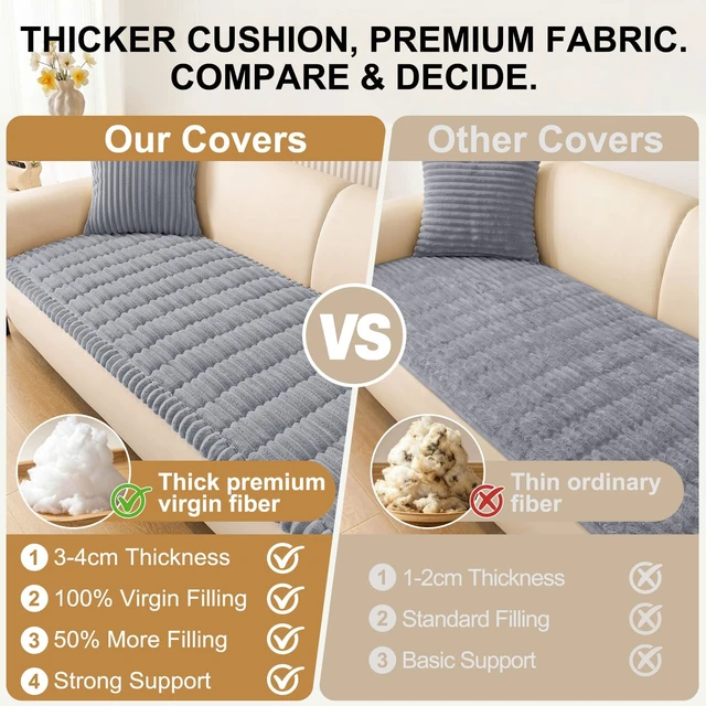 Alt view image 4 of 7 - Couch Cover for Dogs, Non Slip Washable Sofa Protector for Pets