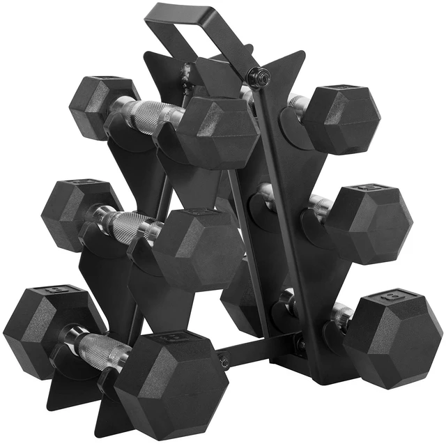 Main image of Coated Hex Dumbbell Set