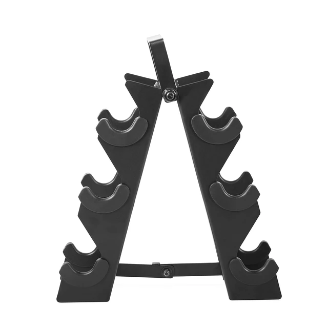 Alt view image 2 of 6 - Coated Hex Dumbbell Set