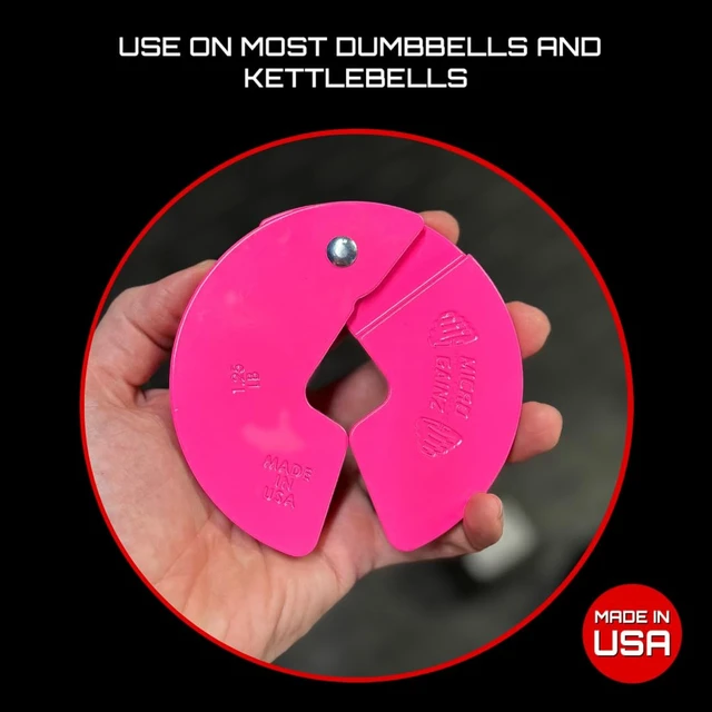 Alt view image 5 of 7 - 1.25LB Dumbbell Fractional Weight Plates, 2-Piece
