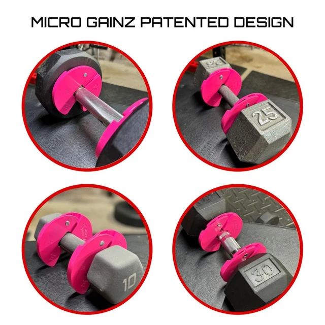 Alt view image 6 of 7 - 1.25LB Dumbbell Fractional Weight Plates, 2-Piece