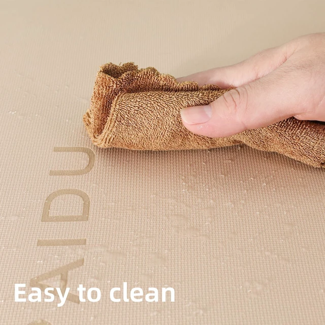 Alt view image 7 of 7 - POE Yoga Mat (10mm)Extra Thick Fitness Mat 72"x24" with Carry Strap
Non-slip, tear-resistant and suitable for all ages, perfect for yoga, Pilates, home gym and full-body workouts.