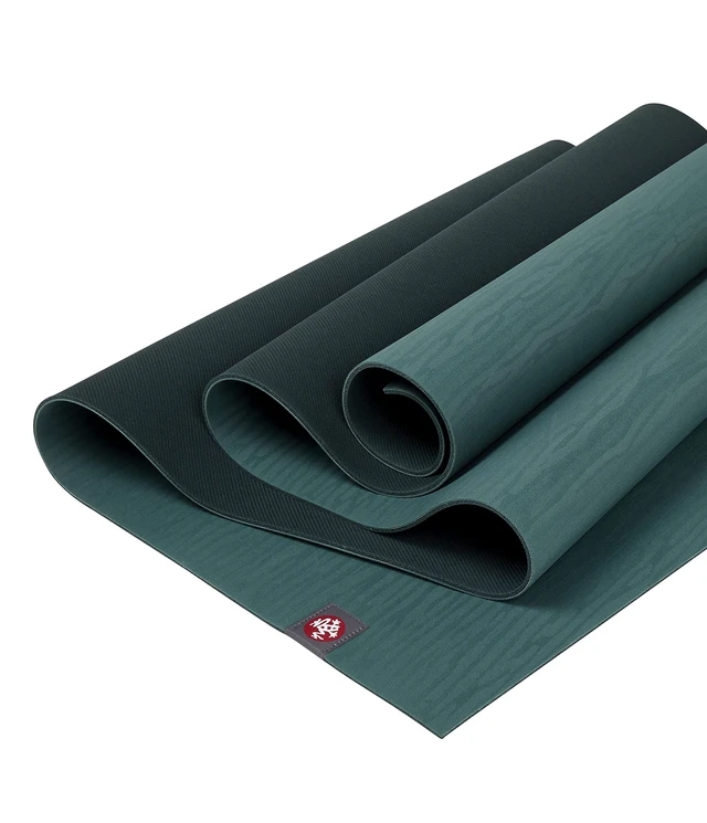 Alt view image 5 of 7 - eKOLite Yoga Mat 71" - 4mm | Natural Rubber | Eco-Friendly | Soft Textured Surface | Natural Next-to-Skin Feel | 71 x 26 inches | Charcoal Grey