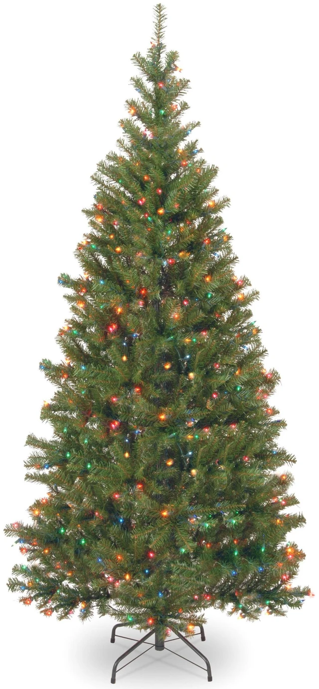 Main image of 6ft Pre-Lit Aspen Spruce Artificial Christmas Tree
300 Multicolor Lights, 697 Tips, Includes Stand, Green