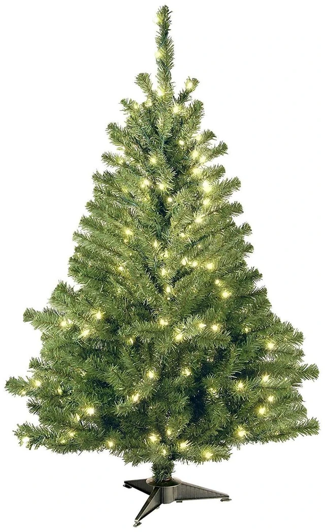 Main image of 4ft Pre-Lit Kincaid Spruce Mini Christmas Tree